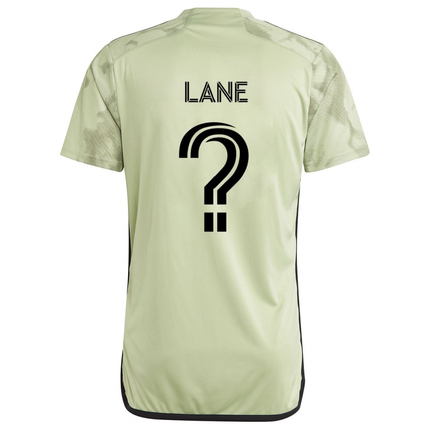 Kids Football James Lane #0 Light Green Away Jersey 2024/25 T-Shirt