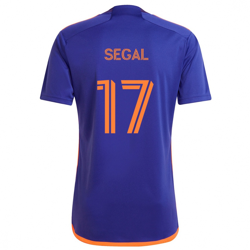 Kids Football Gabriel Segal #17 Purple Orange Away Jersey 2024/25 T-Shirt