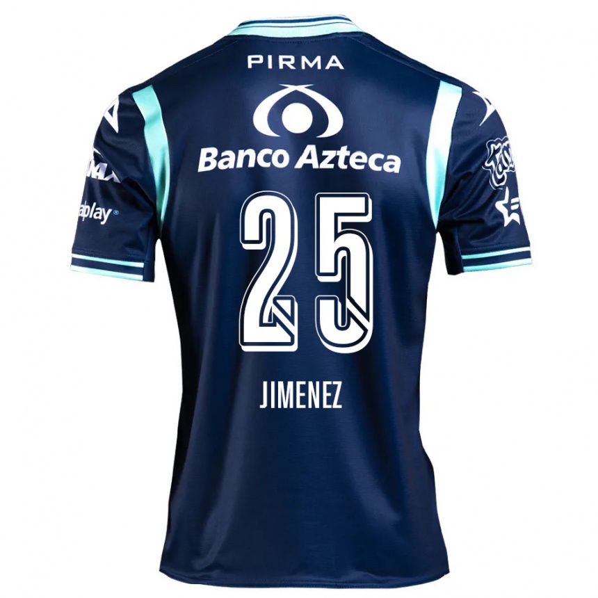 Kids Football Miguel Jiménez #25 Navy Blue Away Jersey 2024/25 T-Shirt