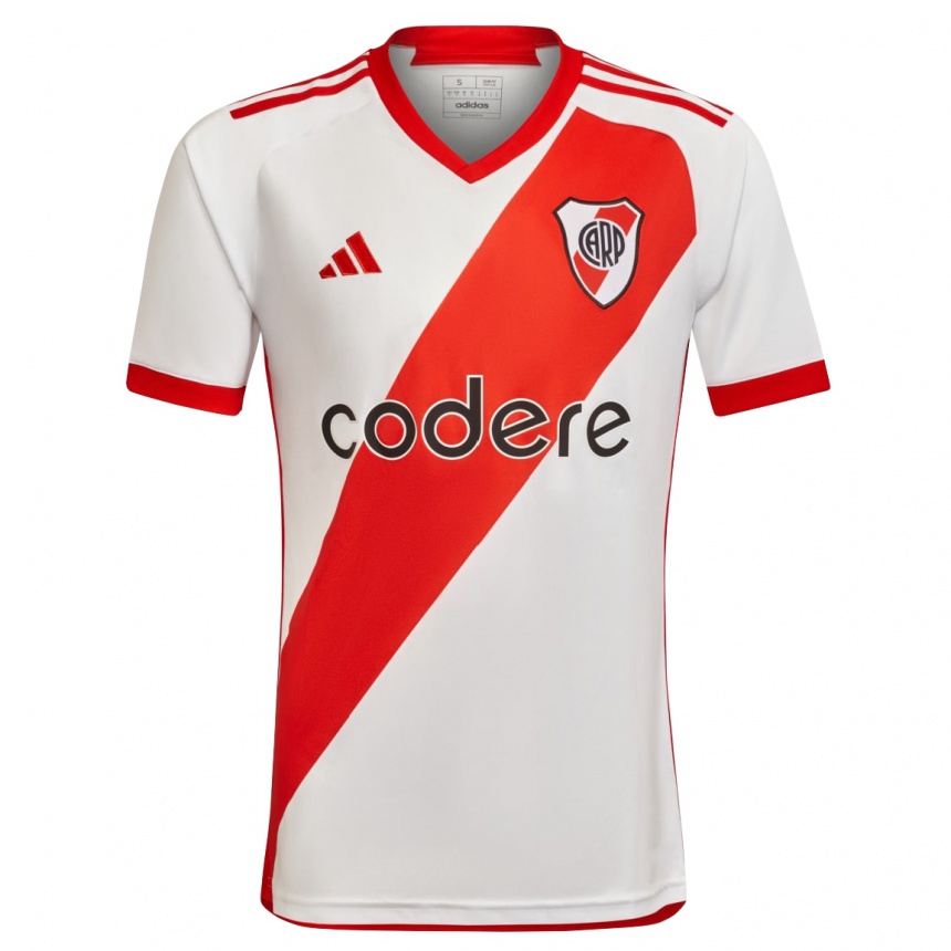 Men Football Facundo González #0 White Red Home Jersey 2024/25 T-Shirt