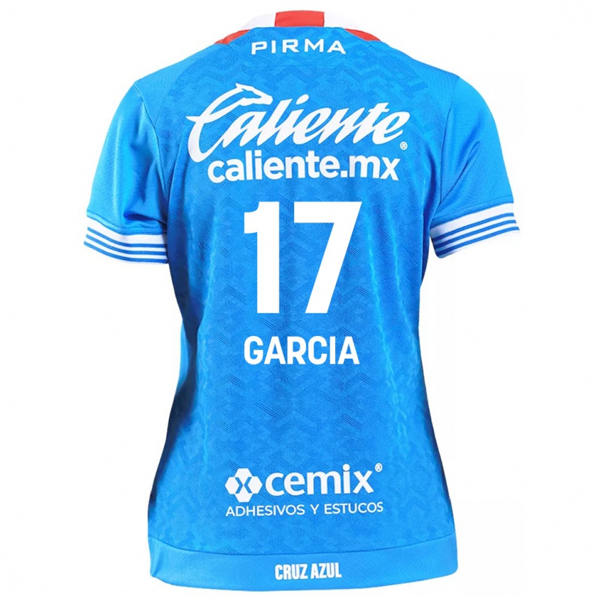 Kids Football Amaury Garcia #17 Sky Blue Home Jersey 2024/25 T-Shirt