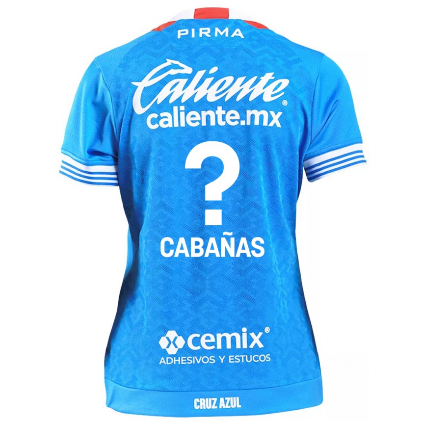 Kids Football Alfredo Cabañas #0 Sky Blue Home Jersey 2024/25 T-Shirt