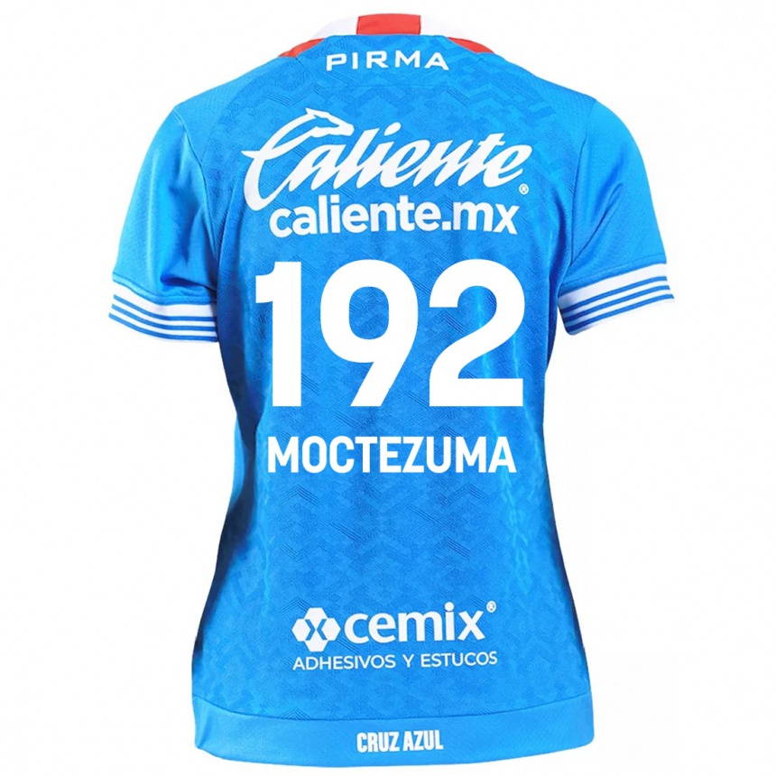 Kids Football Brayan Moctezuma #192 Sky Blue Home Jersey 2024/25 T-Shirt