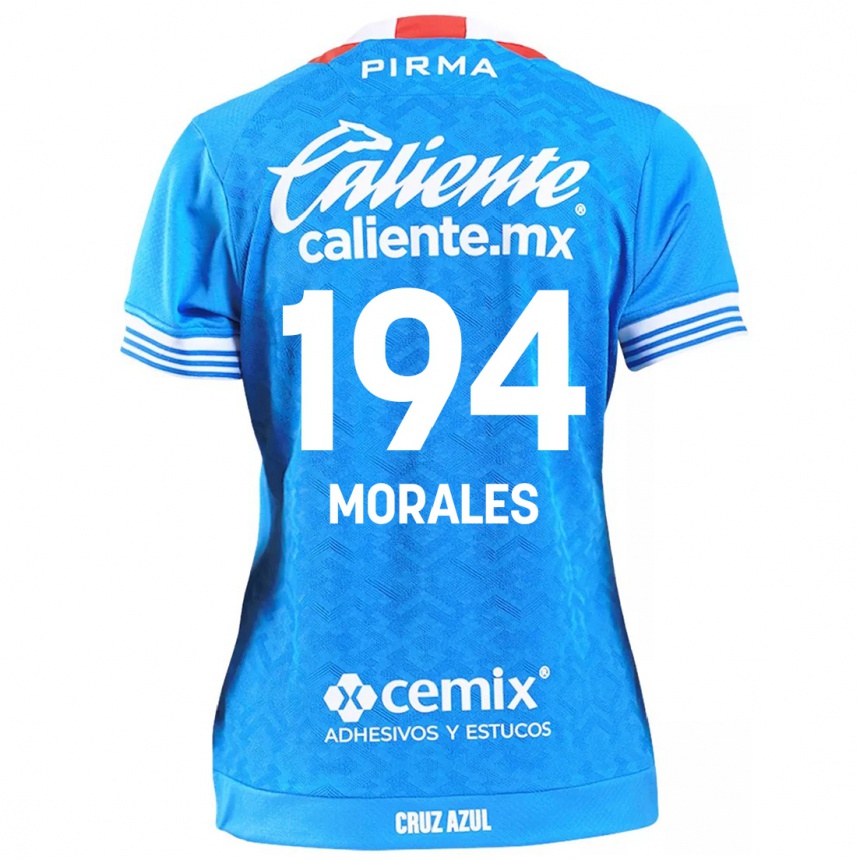 Kids Football Amaury Morales #194 Sky Blue Home Jersey 2024/25 T-Shirt