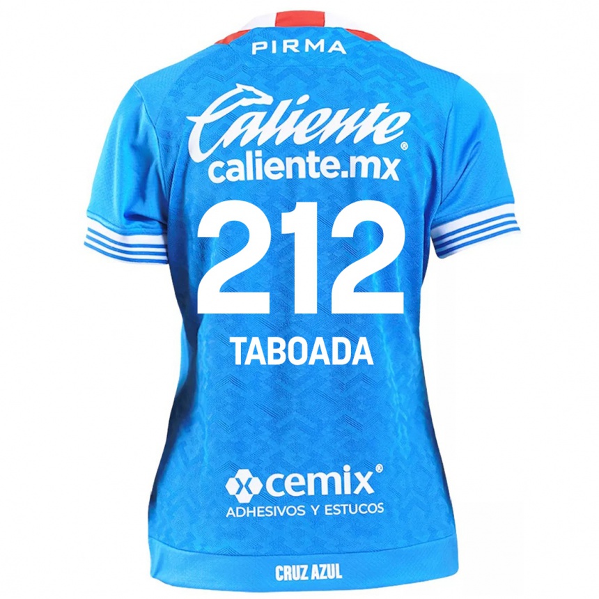 Kids Football Víctor Taboada #212 Sky Blue Home Jersey 2024/25 T-Shirt