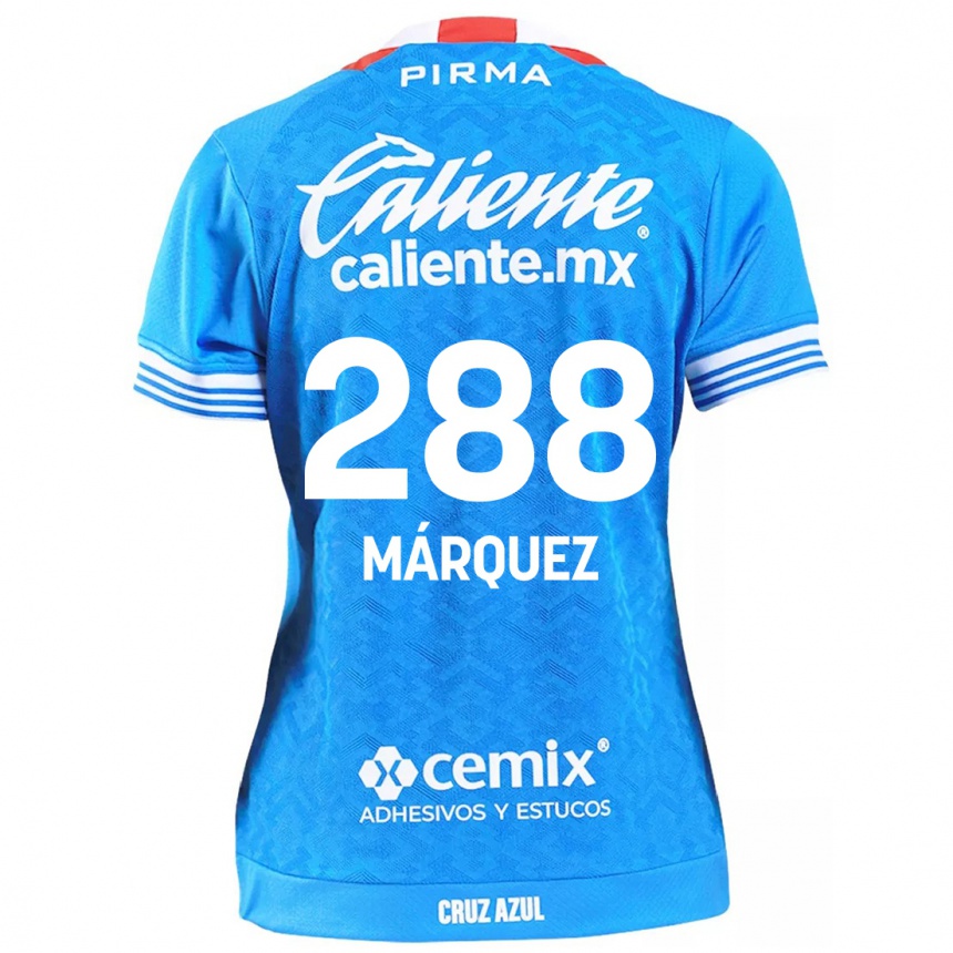 Kids Football Víctor Márquez #288 Sky Blue Home Jersey 2024/25 T-Shirt