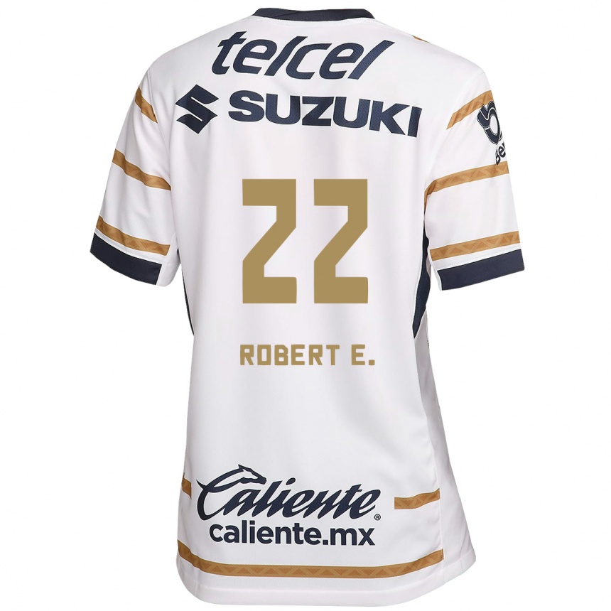 Kids Football Robert Ergas #22 White Obsidian Home Jersey 2024/25 T-Shirt