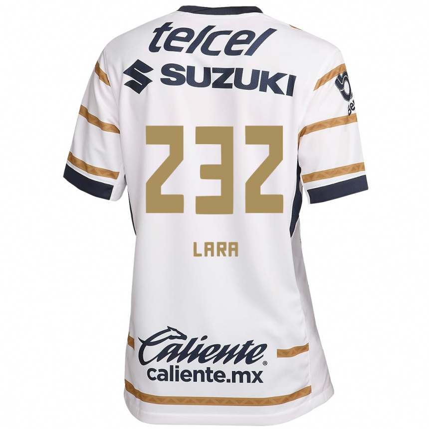 Kids Football Pablo Lara #232 White Obsidian Home Jersey 2024/25 T-Shirt