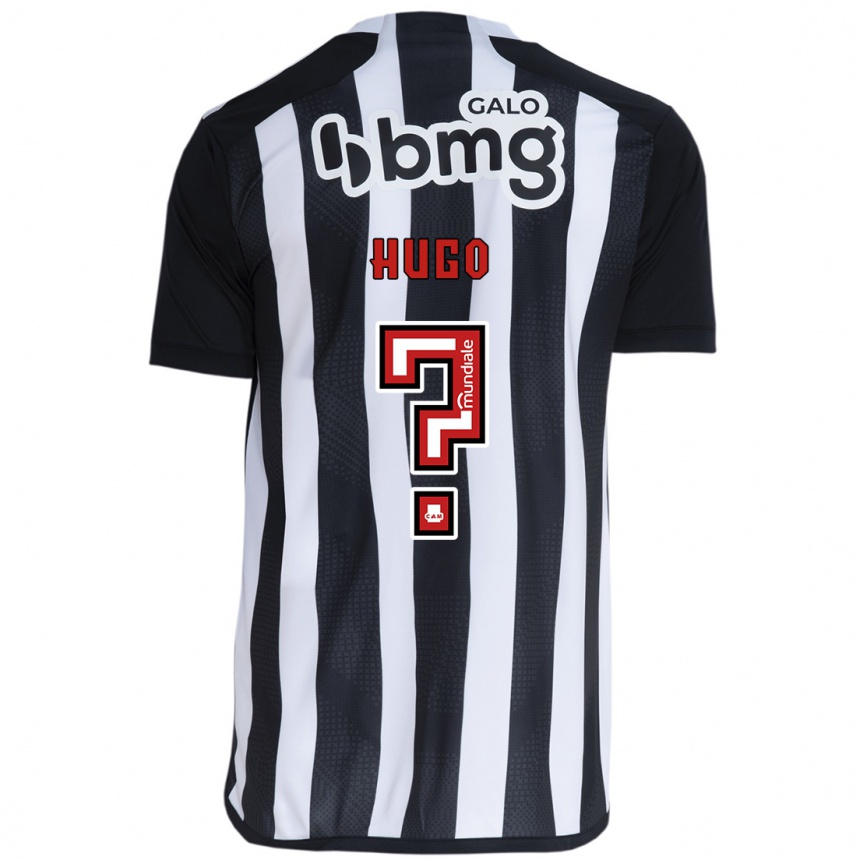 Kids Football Victor Hugo #0 White Black Home Jersey 2024/25 T-Shirt