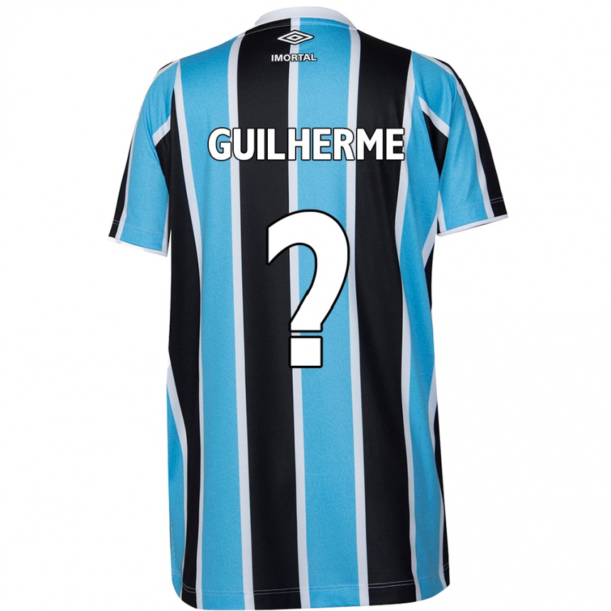 Kids Football Zé Guilherme #0 Blue Black White Home Jersey 2024/25 T-Shirt