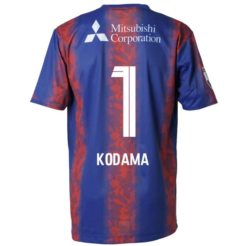 Kids Football Tsuyoshi Kodama #1 Blue Red Home Jersey 2024/25 T-Shirt