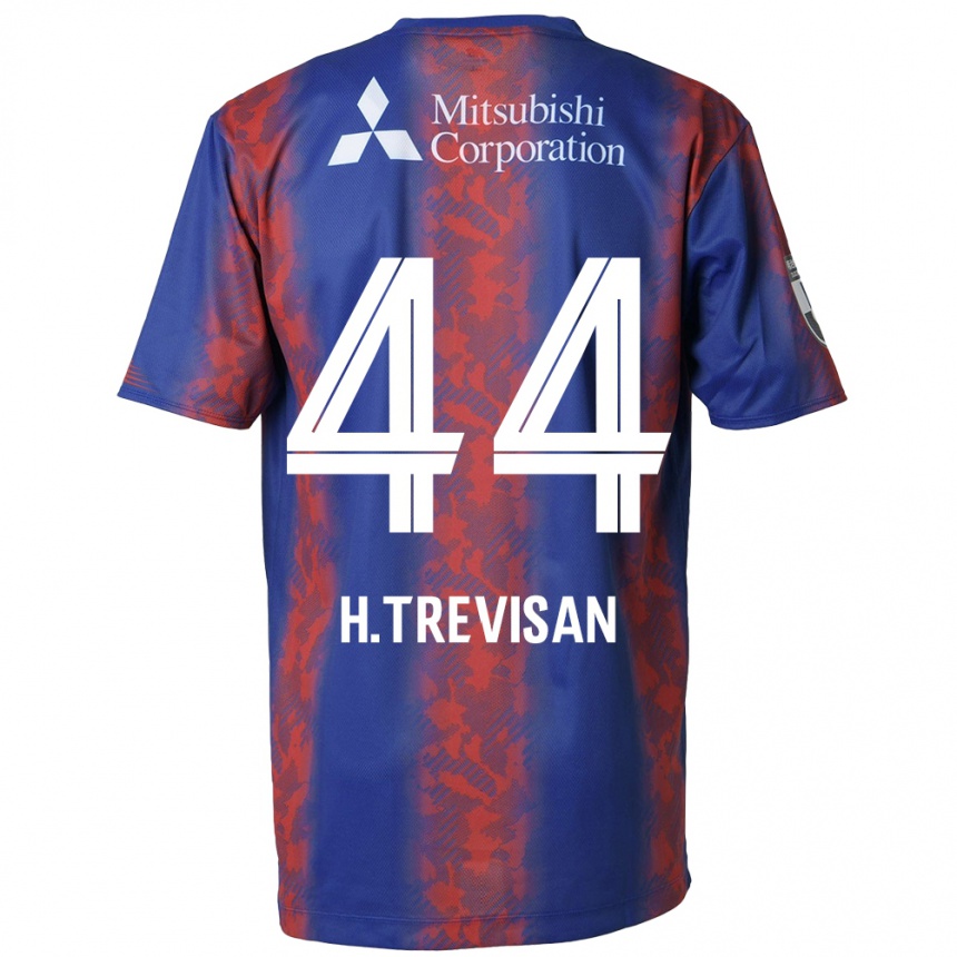 Kids Football Henrique Trevisan #44 Blue Red Home Jersey 2024/25 T-Shirt