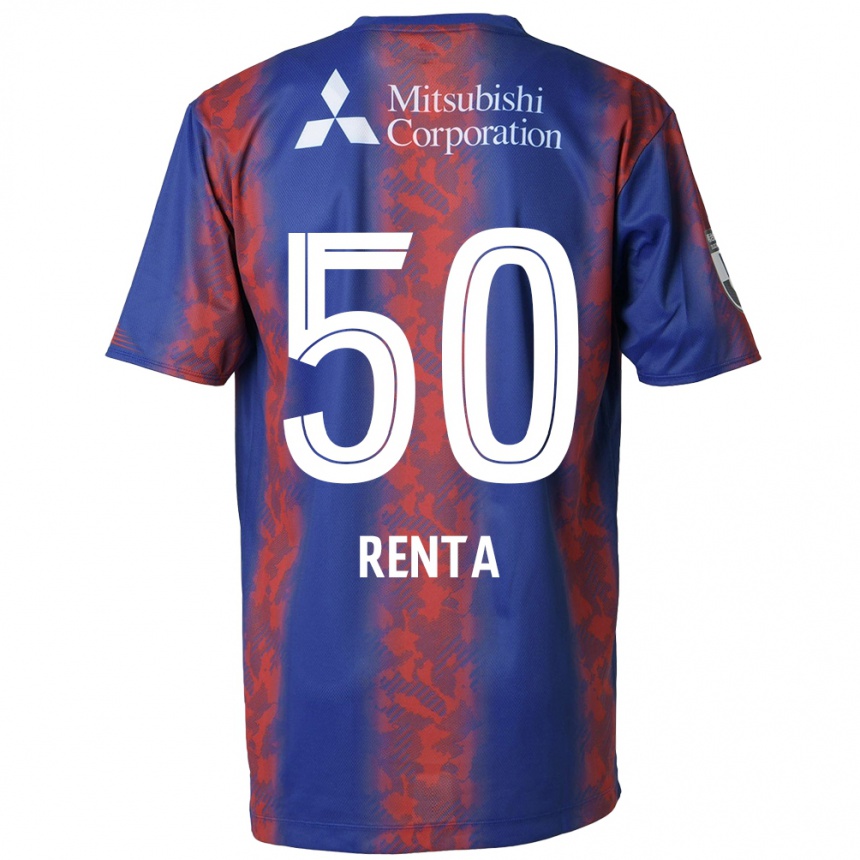 Kids Football Renta Higashi #50 Blue Red Home Jersey 2024/25 T-Shirt