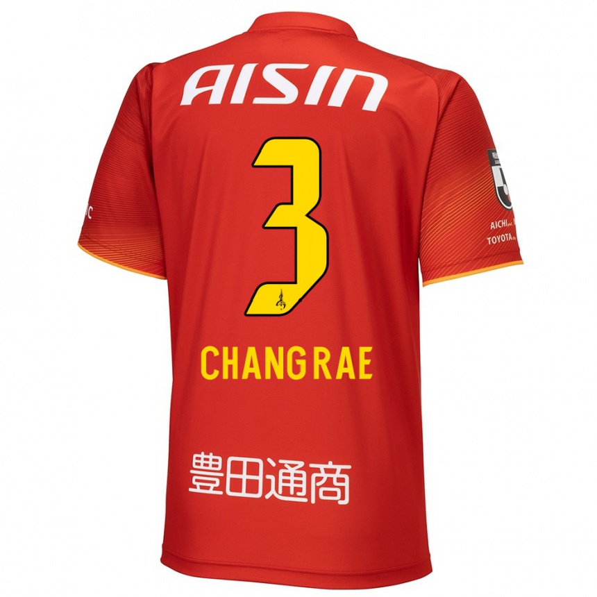 Kids Football Chang-Rae Ha #3 Red White Yellow Home Jersey 2024/25 T-Shirt