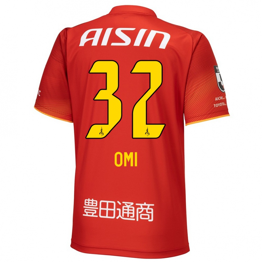 Kids Football Sanii Omi #32 Red White Yellow Home Jersey 2024/25 T-Shirt