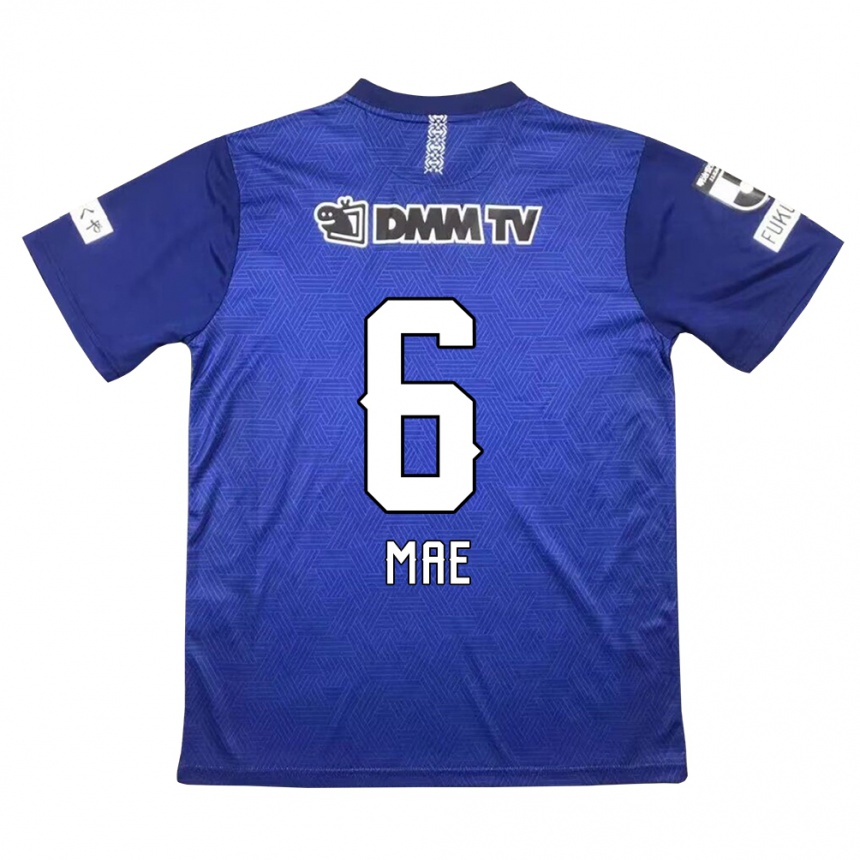 Kids Football Hiroyuki Mae #6 Dark Blue Home Jersey 2024/25 T-Shirt