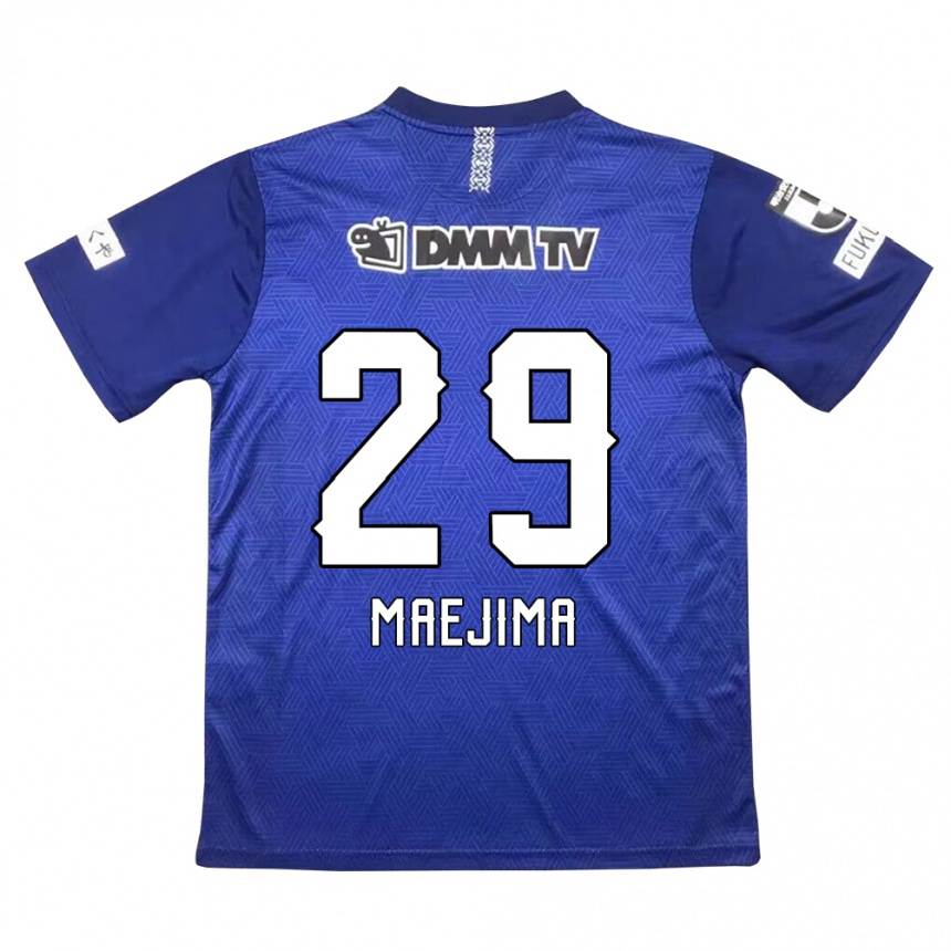 Kids Football Yota Maejima #29 Dark Blue Home Jersey 2024/25 T-Shirt