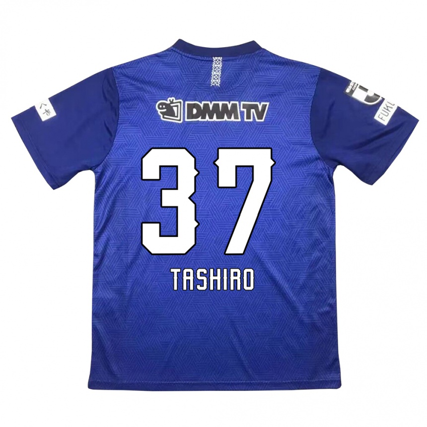 Kids Football Masaya Tashiro #37 Dark Blue Home Jersey 2024/25 T-Shirt