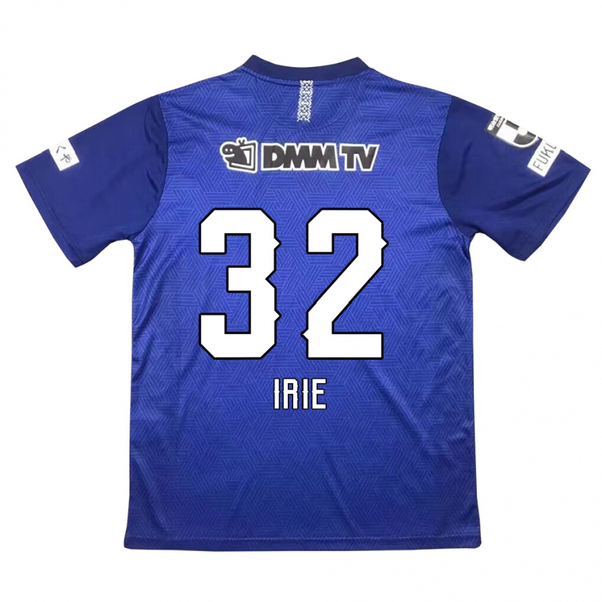 Kids Football Yujin Irie #32 Dark Blue Home Jersey 2024/25 T-Shirt