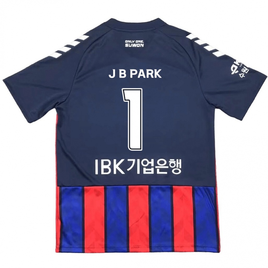 Kids Football Bae-Jong Park #1 Blue Red Home Jersey 2024/25 T-Shirt