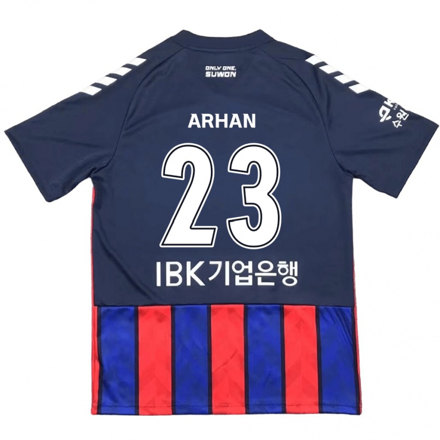 Kids Football Pratama Arhan #23 Blue Red Home Jersey 2024/25 T-Shirt