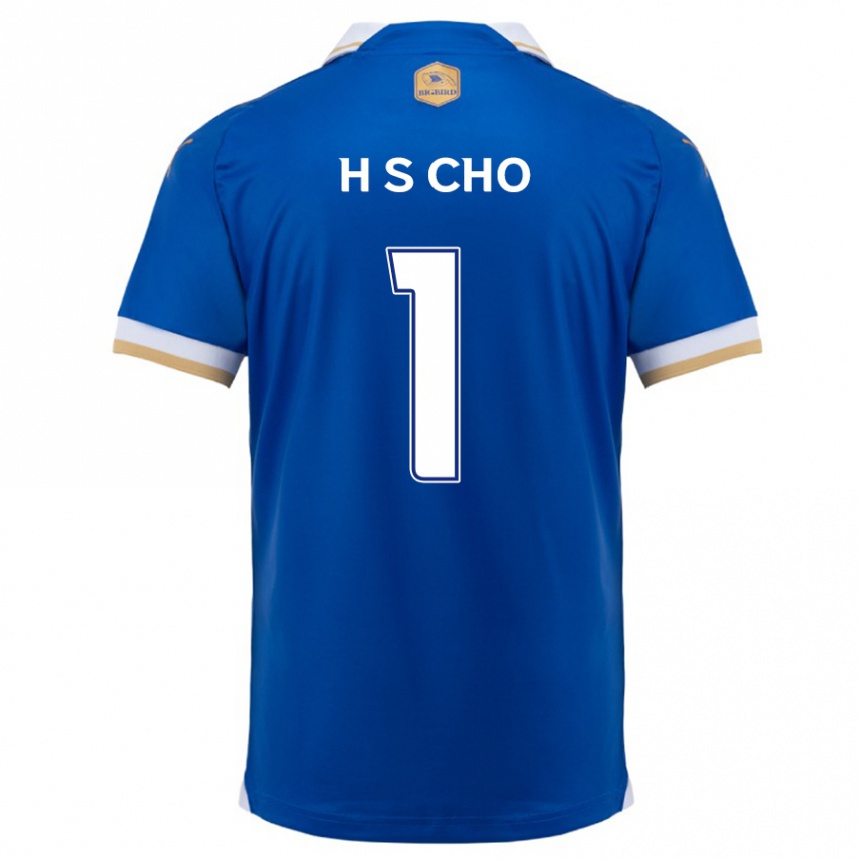 Kids Football Sung-Hoon Cho #1 Blue White Home Jersey 2024/25 T-Shirt