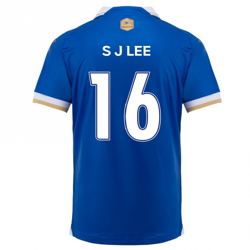 Kids Football Jong-Sung Lee #16 Blue White Home Jersey 2024/25 T-Shirt