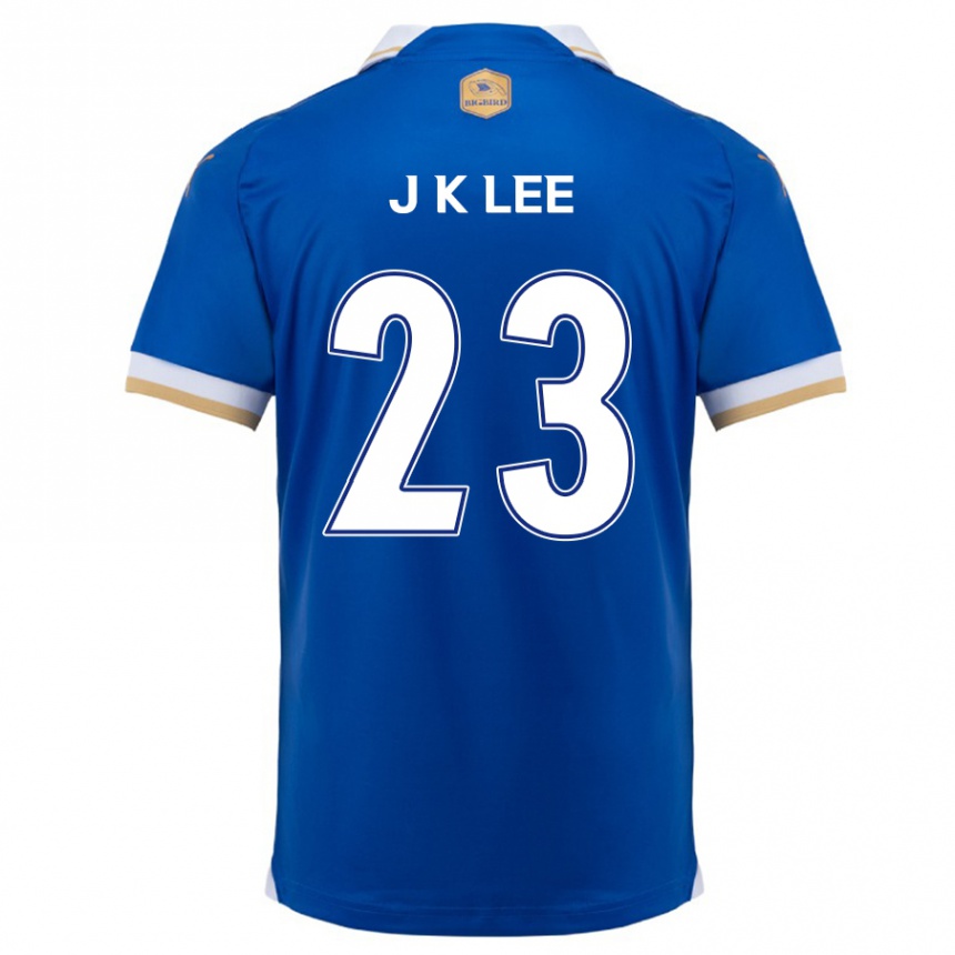 Kids Football Ki-Je Lee #23 Blue White Home Jersey 2024/25 T-Shirt