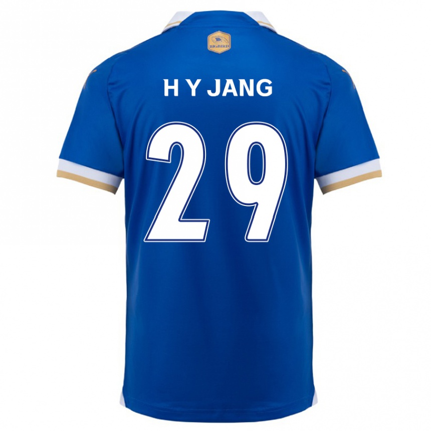 Kids Football Yo-Han Jang #29 Blue White Home Jersey 2024/25 T-Shirt