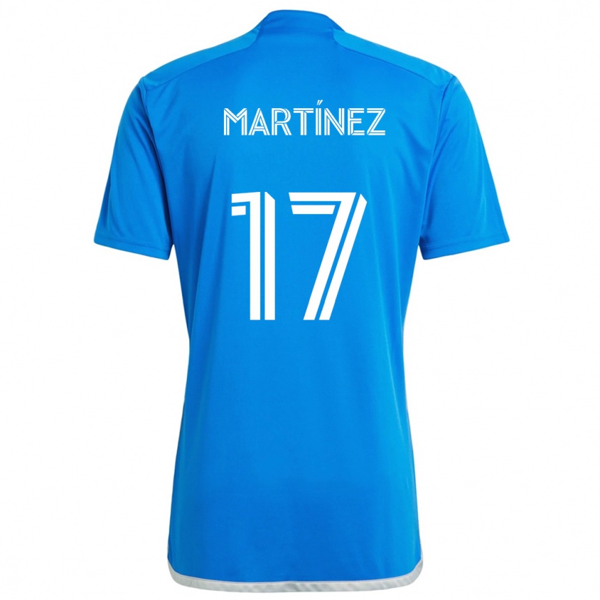 Kids Football Josef Martínez #17 Blue White Home Jersey 2024/25 T-Shirt