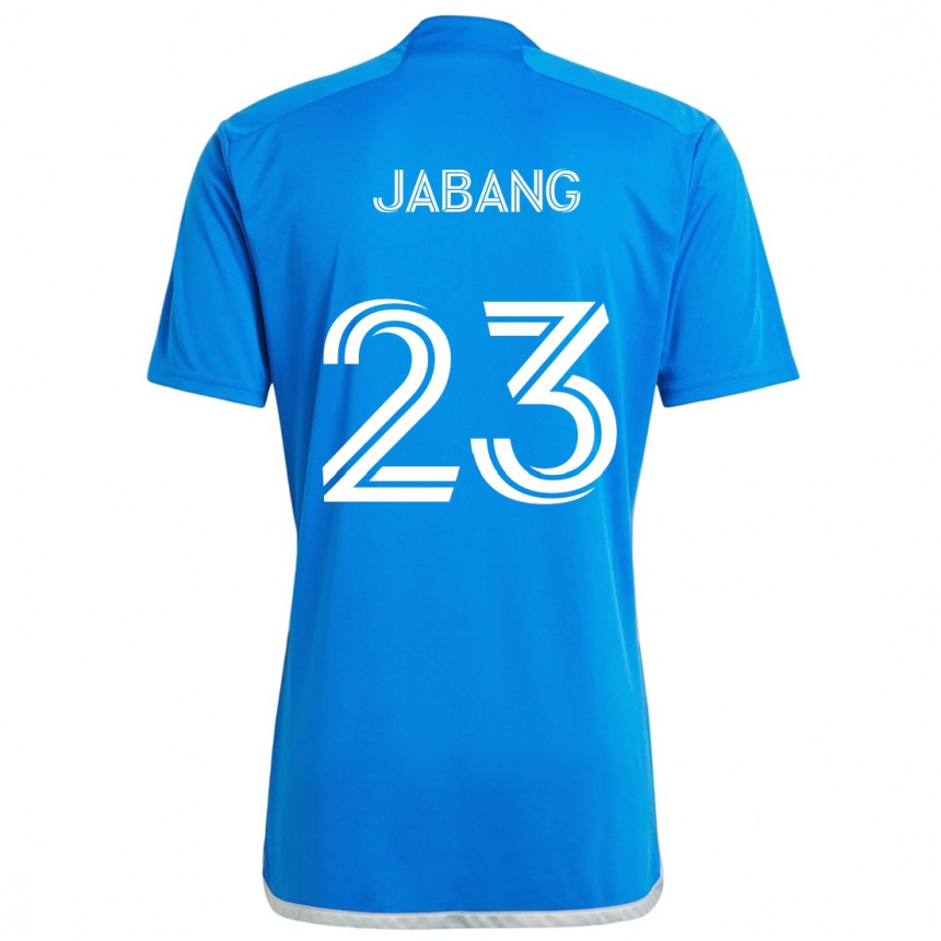 Kids Football Ousman Jabang #23 Blue White Home Jersey 2024/25 T-Shirt