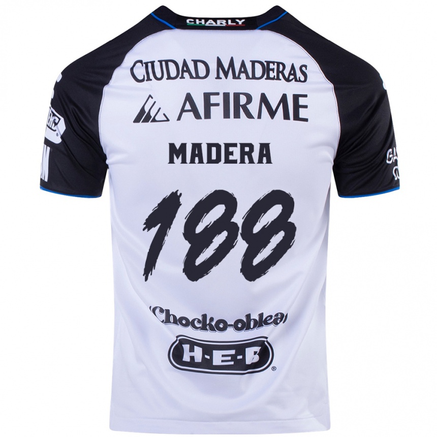 Kids Football Héctor Madera #188 Black Blue Home Jersey 2024/25 T-Shirt