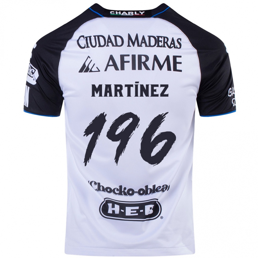 Kids Football Diego Martínez #196 Black Blue Home Jersey 2024/25 T-Shirt