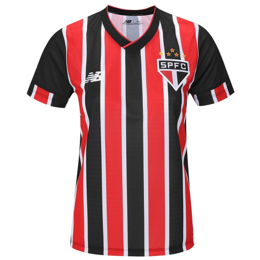 Kids Football Nanda #1 Black Red White Away Jersey 2024/25 T-Shirt