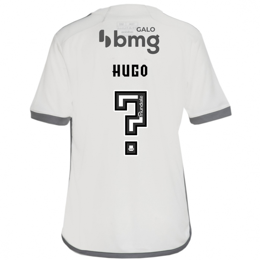 Kids Football Victor Hugo #0 Off White Away Jersey 2024/25 T-Shirt