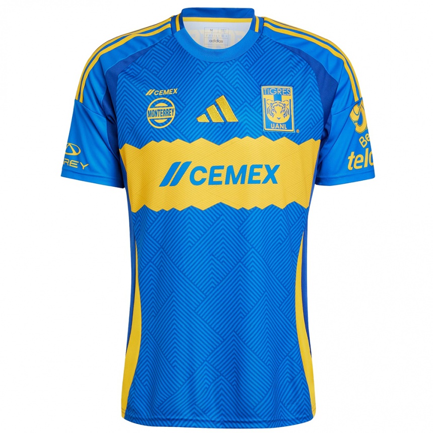 Kids Football Diego Sánchez #198 Blue Yellow Away Jersey 2024/25 T-Shirt