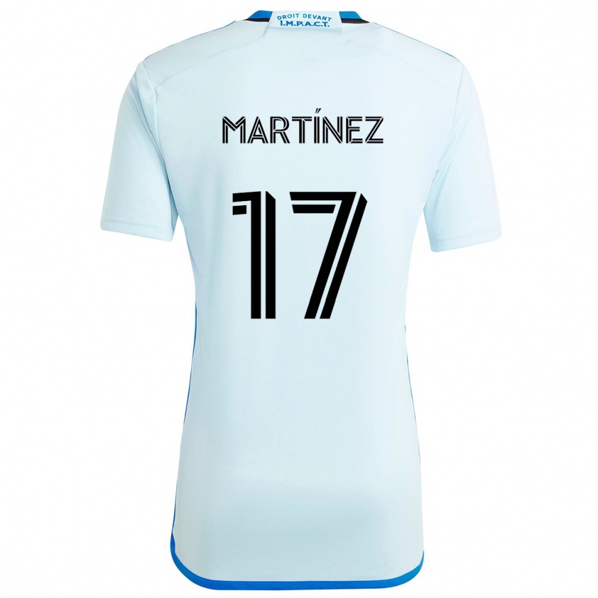 Kids Football Josef Martínez #17 Ice Blue Away Jersey 2024/25 T-Shirt