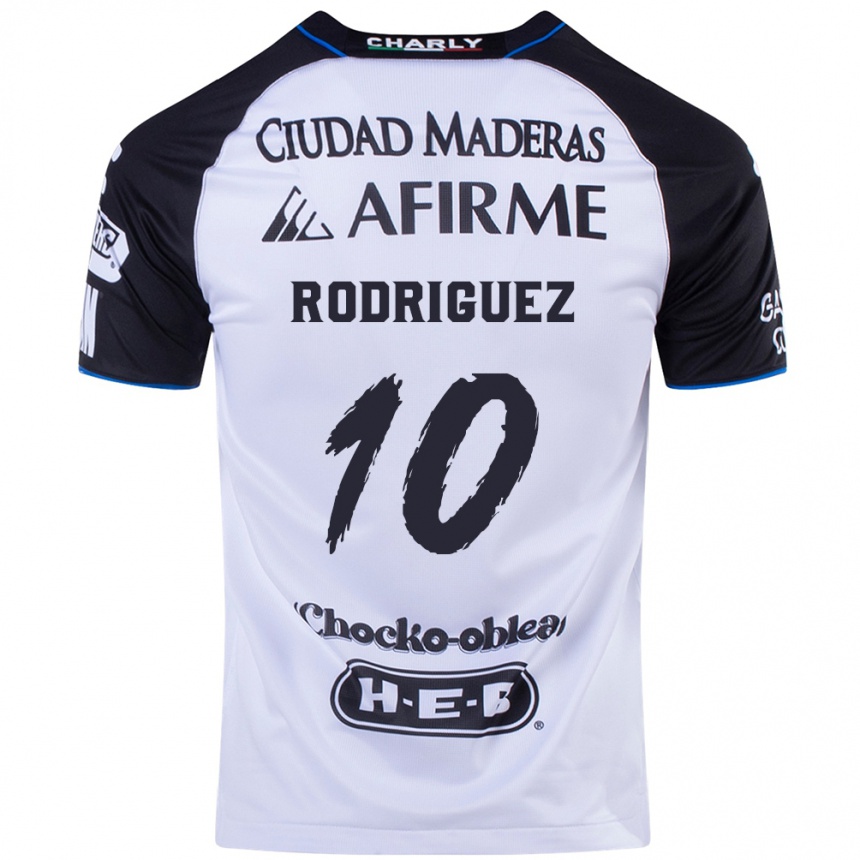 Men Football Lucas Rodríguez #10 Black Blue Home Jersey 2024/25 T-Shirt