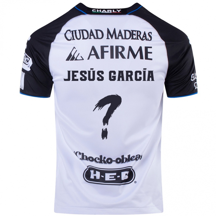 Men Football Jesús García #0 Black Blue Home Jersey 2024/25 T-Shirt