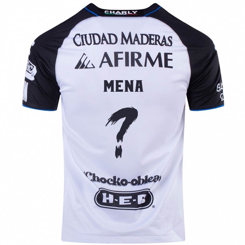 Men Football Felipe Mena #0 Black Blue Home Jersey 2024/25 T-Shirt