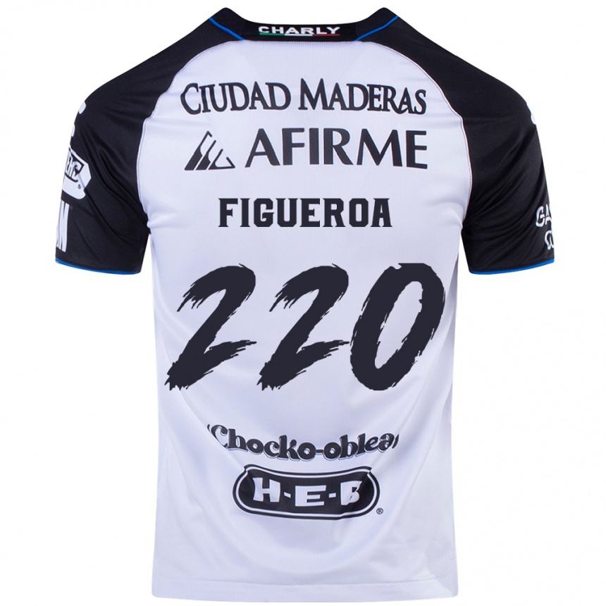 Men Football Christopher Figueroa #220 Black Blue Home Jersey 2024/25 T-Shirt