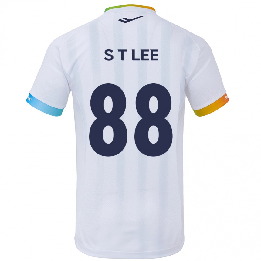 Men Football Tae-Seok Lee #88 White Blue Away Jersey 2024/25 T-Shirt