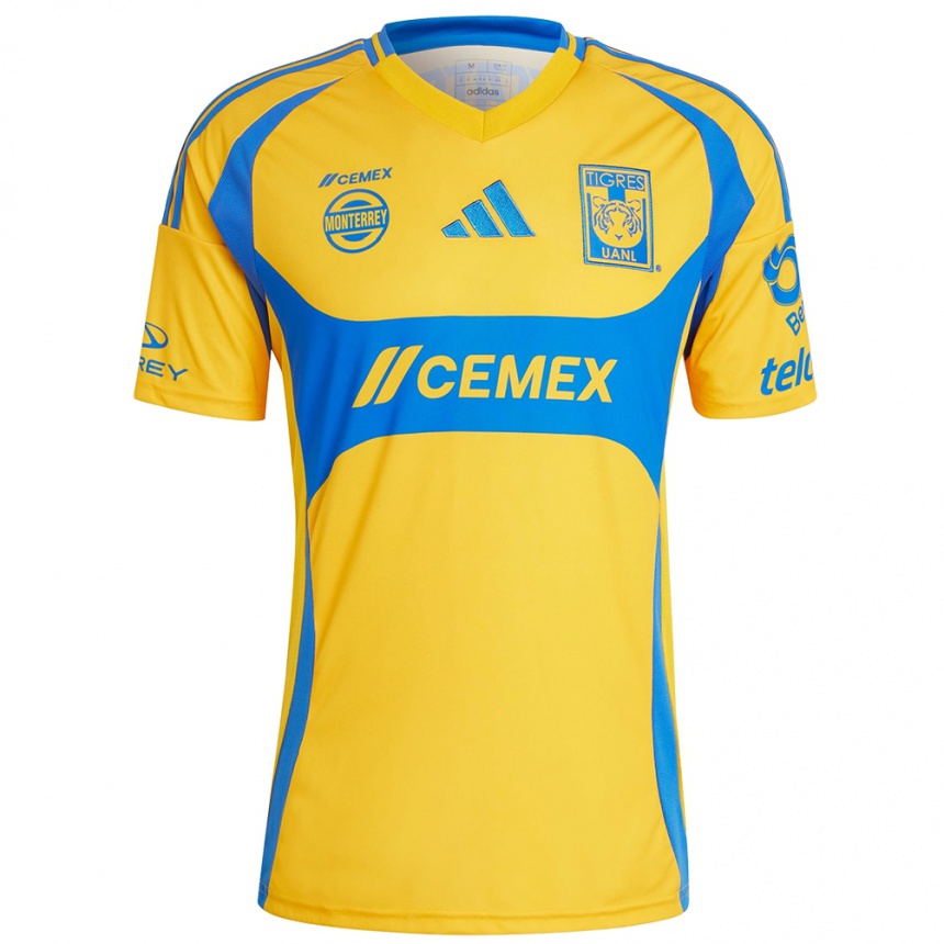 Women Football Andre-Pierre Gignac #10 Gold Yellow Home Jersey 2024/25 T-Shirt