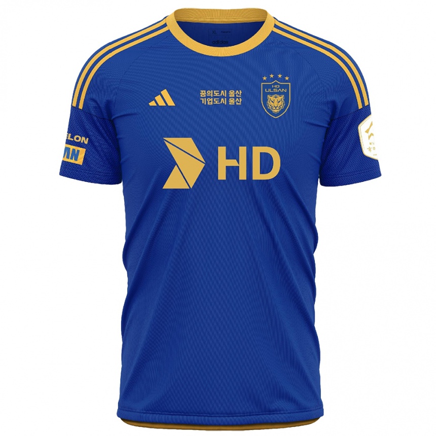 Women Football Gustav Ludwigson #17 Blue Yellow Home Jersey 2024/25 T-Shirt