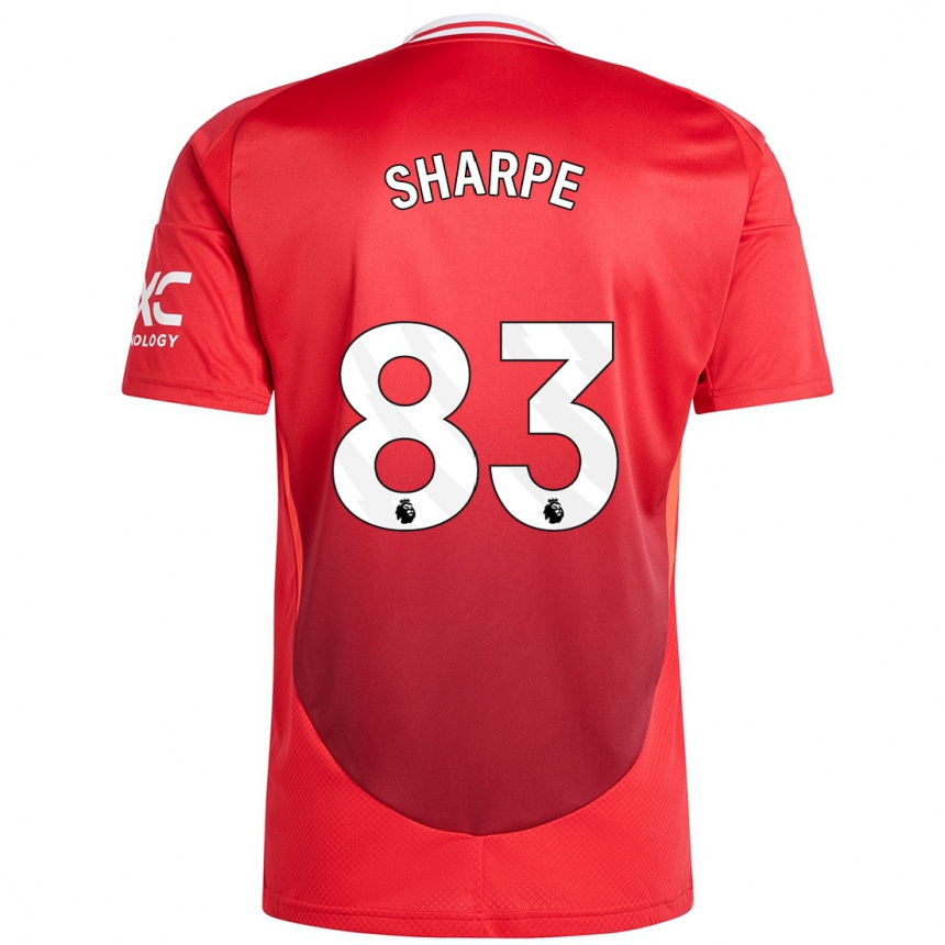 Kids Football Malachi Sharpe #83 Bright Red Home Jersey 2024/25 T-Shirt