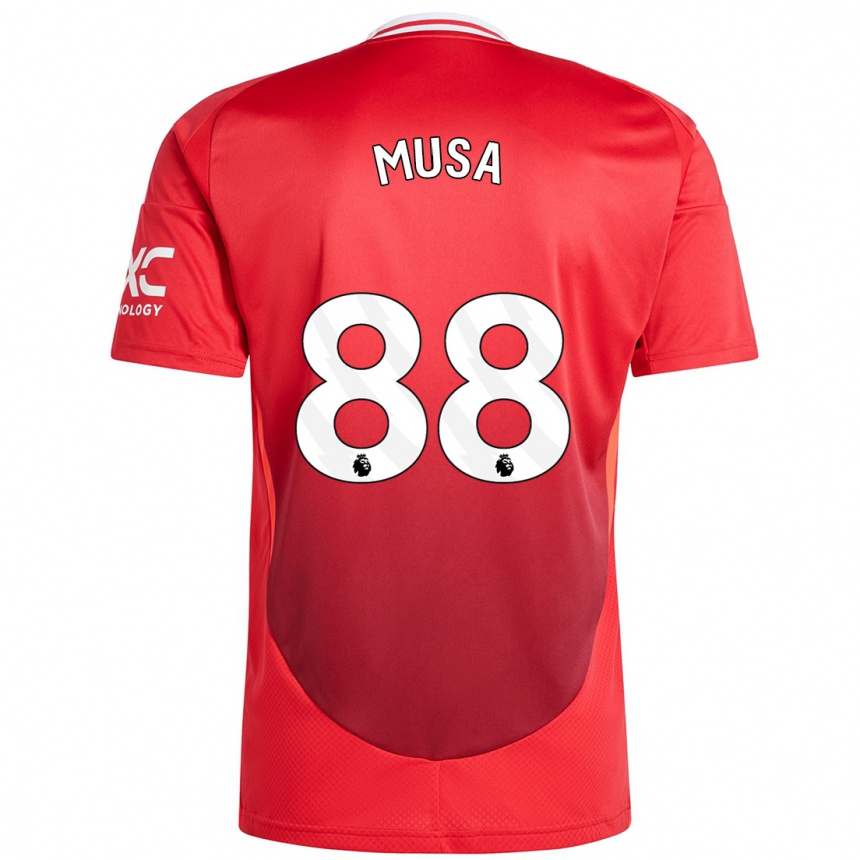 Kids Football Victor Musa #88 Bright Red Home Jersey 2024/25 T-Shirt