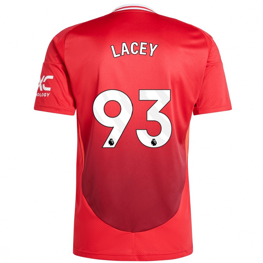 Kids Football Shea Lacey #93 Bright Red Home Jersey 2024/25 T-Shirt