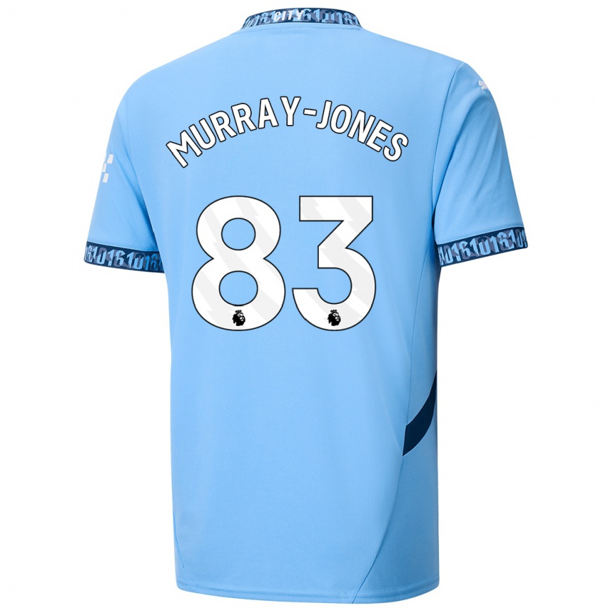 Kids Football George Murray-Jones #83 Navy Blue Home Jersey 2024/25 T-Shirt