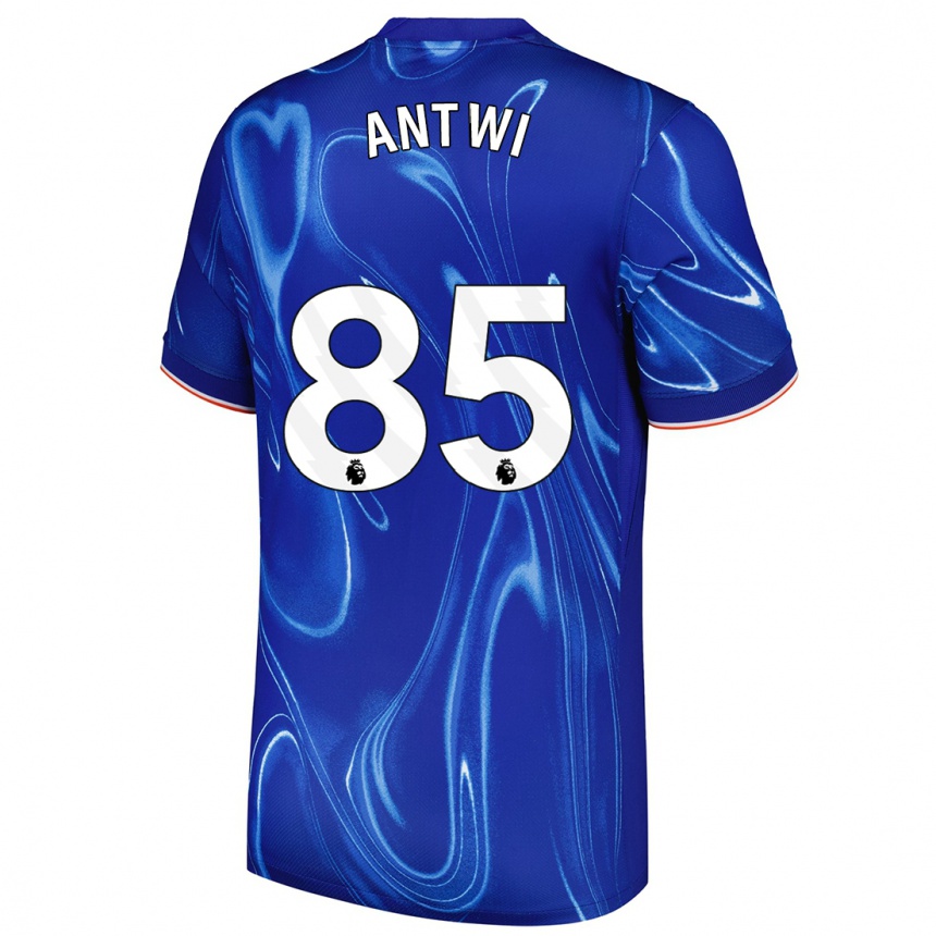 Kids Football Genesis Antwi #85 Blue White Home Jersey 2024/25 T-Shirt