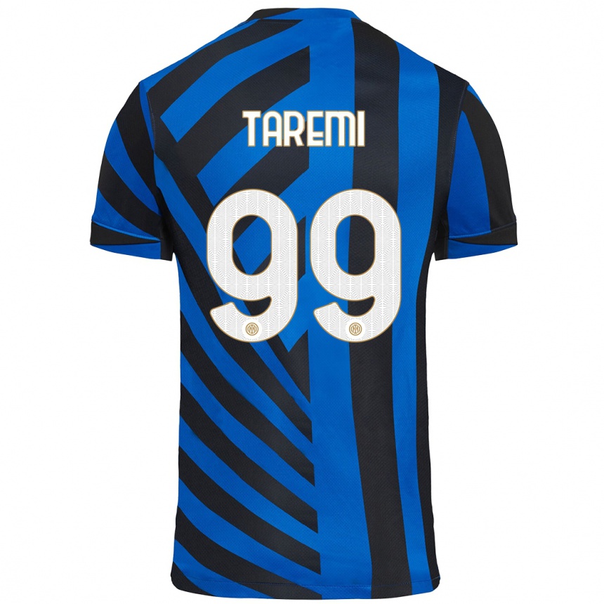 Kids Football Mehdi Taremi #99 Blue Black Home Jersey 2024/25 T-Shirt